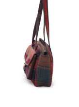 Load image into Gallery viewer, kardashii Ethnic antique Vintage Turkish Rug Top Handle new design fashionable chic on-trend Purse Kilim Rug Bag Kardashian Kim Kylie