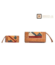 Load image into Gallery viewer, Kardashii colorful wallet handmade functionalities Jajim bag Kardashii handmade shoes ancient rubber or leather silk or cotton light-weight and very comfortable for your daily use Kardashian Kim Kylie