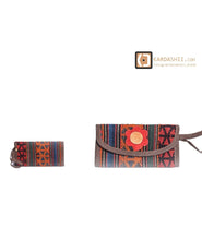 Load image into Gallery viewer, Kardashii colorful wallet handmade functionalities Jajim bag Kardashii handmade shoes ancient rubber or leather silk or cotton light-weight and very comfortable for your daily use Kardashian Kim Kylie