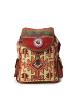 Load image into Gallery viewer, Kardashii Colorful Suzani Unique Old Kilim Rug Handmade Carpet Bag Perfect for All Purposes Kardashian Kim Kylie