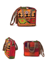 Load image into Gallery viewer, kardashii Ethnic antique Vintage Turkish Rug Top Handle new design fashionable chic on-trend Purse Kilim Rug Bag Kardashian Kim Kylie