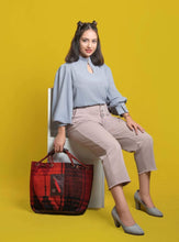 Load image into Gallery viewer, Kardashii Colorfulness Jajim shoulder and cross-body carry bag handmade daytime essentials bag functional, durable and instantly recognizable kardashian kim kylie