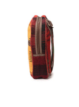 Load image into Gallery viewer, Kardashii Luxury Hand-Woven Kilim Carpet Backpack Bag with Natural Colors and Traditional Design Kardashian kim kylie