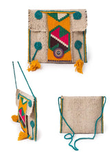 Load image into Gallery viewer, Kardashii lively hand weaved round cross-body bag handmade fresh fashion bag on-trend kardashian kim kylie