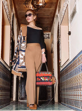 Load image into Gallery viewer, Kardashii Colorfulness hand weaved ethnic shoulder bag handmade match this bag with your dress, shoes, nail kardashian kim kylie