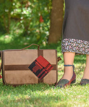 Load image into Gallery viewer, Kardashii Jajim compact model gift roomy bag handmade daytime essentials bag functional, antique and feminine uniqueness kardashian kim kylie