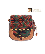 Load image into Gallery viewer, kardashii hippie Turkish daily essential colorful roomy on-trend Kilim Rug Bag Kardashian Kim Kylie