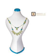 Load image into Gallery viewer, Kardashii Women's Classic turquoise Style functional Colorful necklace, ring, and bracelet Evokes a Fine Lifestyle Kardashian Kim Kylie