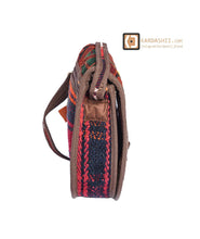 Load image into Gallery viewer, kardashii hippie Turkish daily essential colorful roomy on-trend Kilim Rug Bag Kardashian Kim Kylie