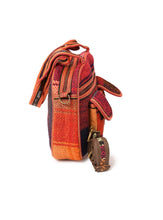 Load image into Gallery viewer, kardashii antique Vintage Jajim Turkish Rug Top Handle fashionable roomy on-trend Purse Kilim Rug Bag Kardashian Kim Kylie