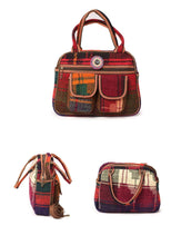 Load image into Gallery viewer, kardashii antique Vintage Jajim Turkish Rug Top Handle fashionable roomy on-trend Purse Kilim Rug Bag Kardashian Kim Kylie