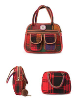 Load image into Gallery viewer, kardashii antique Vintage Jajim Turkish Rug Top Handle fashionable roomy on-trend Purse Kilim Rug Bag Kardashian Kim Kylie