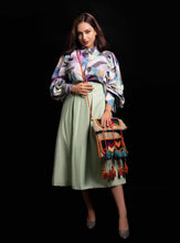 Load image into Gallery viewer, Kardashii Plus-Jajim flap bag handmade companion for the girl/boy functional, antique and remarkably uniqueness kardashian kim kylie