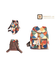 Load image into Gallery viewer, Kardashii different in design Handmade Kilim Backpack Carpet Bag day-to-day needs Fit Electronic design Laptops Kardashian kim kylie