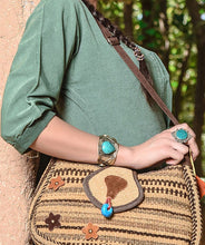 Load image into Gallery viewer, Kardashii Women's Classic turquoise Style functional Colorful necklace, ring, and bracelet Evokes a Fine Lifestyle Kardashian Kim Kylie