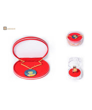 Load image into Gallery viewer, Kardashii Women's Classic turquoise Style functional Colorful necklace, ring, and bracelet Evokes a Fine Lifestyle Kardashian Kim Kylie