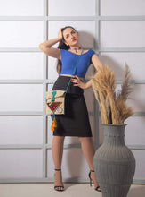 Load image into Gallery viewer, Kardashii Supple and hand-woven Plus-Jajim rug Bag Shoulder and Cross Body for Travel or Turning Around Kardashian Kim Kylie