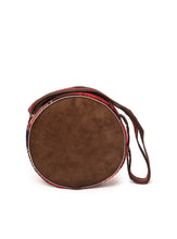 Load image into Gallery viewer, Kardashii Colorfulness hand weaved round cross-body bag handmade fresh fashion bag on-trend kardashian kim kylie