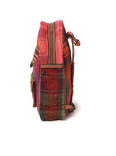 Load image into Gallery viewer, Kardashii Jajim Colorfulness hand weaved ethnic shoulder bag handmade elbow carry fashionable chic relaxed purse kilim rug bag kardashian kim kylie