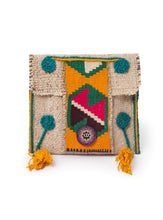 Load image into Gallery viewer, Kardashii lively hand weaved round cross-body bag handmade fresh fashion bag on-trend kardashian kim kylie