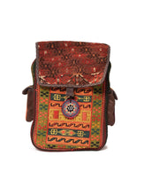 Load image into Gallery viewer, Kardashii High-Quality Suzani Wool Old Handmade Kilim Top Handle Carpet Backpack Easy-Carry Bag Kardashian Kim Kylie