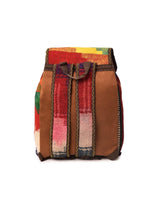Load image into Gallery viewer, Kardashii Antique Retro-Chic Handmade Colorful Antique Kilim Carpet Top Handle Backpack Gift Kardashian Kim Kylie