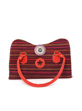 Load image into Gallery viewer, Kardashii Fashionable Lightweight Woven Wool Shoulder Bag with Top Handle for Hand or Elbow Carry Kardashian Kim Kylie