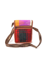 Load image into Gallery viewer, Kardashii zip cross-body smaller gift carpet bag handmade closure on the top unique bag functional, easy-carry adjustable kardashian kim kylie
