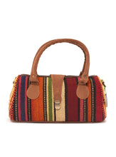 Load image into Gallery viewer, kardashii luxury Turkish Rug Top Handle fashionable light weight on-trend Kilim Rug Bag Kardashian Kim Kylie
