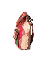 Load image into Gallery viewer, Beautiful Fashion Handmade Kilim Backpack Carpet Bag High-Quality Genuine Leather Fit Electronic Devices Laptops 
