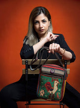 Load image into Gallery viewer, Kardashii Fabulous Suzani Unique Persian Carpet Hand-Woven Everyday Bag Comfortable Roomy Feminine Casual-Chic Kardashian Kim Kylie
