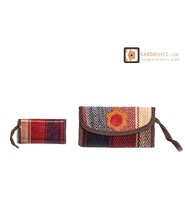 Load image into Gallery viewer, Kardashii colorful wallet handmade functionalities Jajim bag  Kardashii handmade shoes ancient rubber or leather silk or cotton light-weight and very comfortable for your daily use Kardashian Kim Kylie
