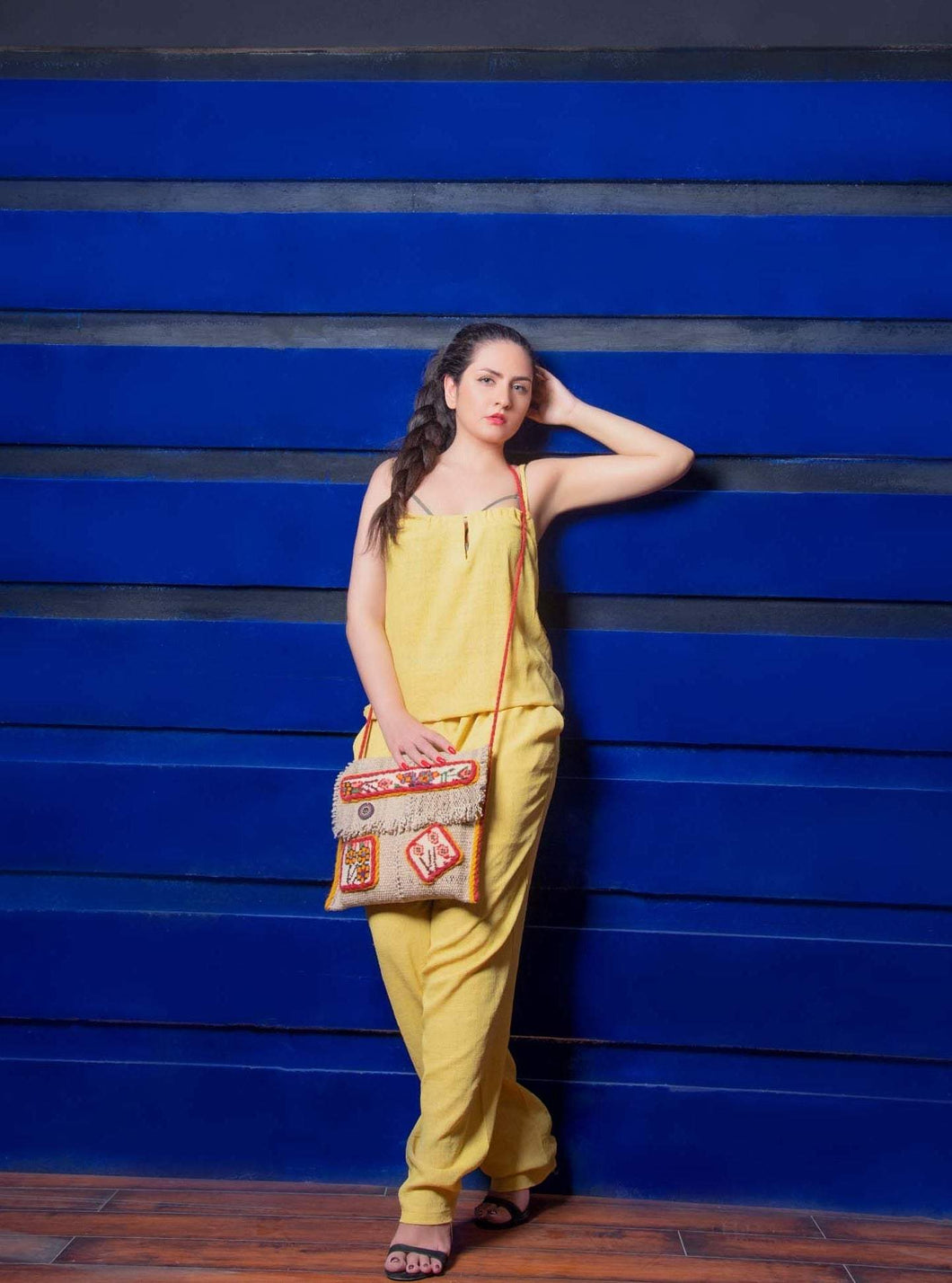 	Kardashii Plus-Jajim flap bag Hand-Woven Kilim Rug lightweight and lightweight; it is a chic yet relaxed Quality and Oriental Design. Kardashian Kim Kylie