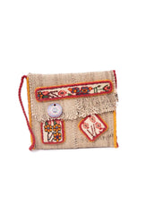 Load image into Gallery viewer, 	Kardashii Plus-Jajim flap bag Hand-Woven Kilim Rug lightweight and lightweight; it is a chic yet relaxed Quality and Oriental Design. Kardashian Kim Kylie
