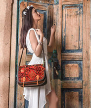 Load image into Gallery viewer, Kardashii Jajim beautiful impress gift satchels bag handmade daytime essentials bag functional, antique and instantly uniqueness kardashian kim kylie
