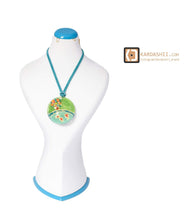 Load image into Gallery viewer, Kardashii Women&#39;s Classic turquoise Style functional Colorful necklace, ring, and bracelet Evokes a Fine Lifestyle Kardashian Kim Kylie

