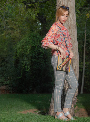 Kardashii Hippie classic Hand-Woven With A Long Top Handle For Hand Make It Practical And Feminine Touch Kardashian Kim Kylie
