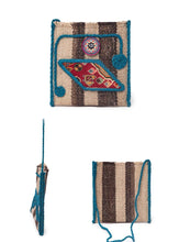 Load image into Gallery viewer, Kardashii Perfect Ethnic Unique Old Kilim Rug Handmade Carpet Bag Perfect for All Purposes Kardashian Kim Kylie
