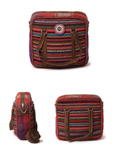 Load image into Gallery viewer, Kardashii Fabulous Suzani Unique Persian Carpet Hand-Woven Everyday Bag Comfortable Roomy Feminine Casual-Chic Kardashian Kim Kylie
