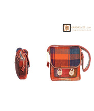 Load image into Gallery viewer, kardashii antique Vintage Jajim compartments and outside pocket fashionable roomy on-trend Purse Kilim Rug Bag Kardashian Kim Kylie
