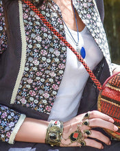 Load image into Gallery viewer, Kardashii Women&#39;s Classic turquoise Style functional Colorful necklace, ring, and bracelet Evokes a Fine Lifestyle Kardashian Kim Kylie
