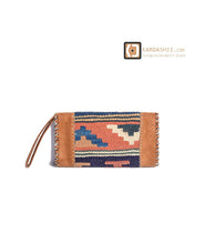 Load image into Gallery viewer, Kardashii colorful wallet handmade functionalities Jajim bag  Kardashii handmade shoes ancient rubber or leather silk or cotton light-weight and very comfortable for your daily use Kardashian Kim Kylie
