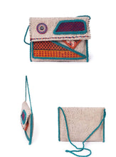 Load image into Gallery viewer, Kardashii body-friendly hand weaved Jajim ethnic shoulder bag handmade elbow carry fashionable chic relaxed purse kilim rug bag kardashian kim kylie
