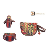 Load image into Gallery viewer, Kardashii shoulder or cross-body with its long adjustable shoulder strap bag chic on-trend purse kilim rug bag Kardashian kim kylie
