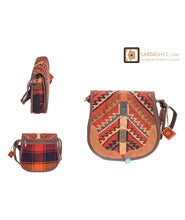 Load image into Gallery viewer, Kardashii fabulous unique Lightweight Woven Wool Shoulder Bag with Top Handle for Hand or Elbow Carry Kardashian Kim Kylie
