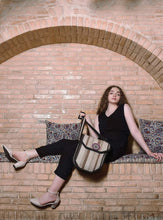 Load image into Gallery viewer, Kardashii beautiful representative gift carpetbag fashion daytime essentials bag functional, antique and instantly uniqueness kardashian kim kylie
