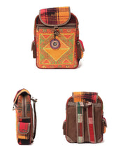 Load image into Gallery viewer, Kardashii Kilim carpet Suzani backpack amazing front design perfectly complements the retro-chic aesthetic of the patches kardashian kim kylie
