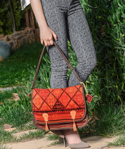 Kardashii Jajim representative gift traveler bag handmade closure on the top unique bag functional, antique and remarkably uniqueness kardashian kim kylie