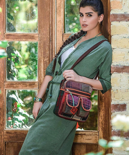 kardashii luxury city-style perfect from work to weekend fashionable lightweight on-trend Kilim Rug Bag Kardashian Kim Kylie