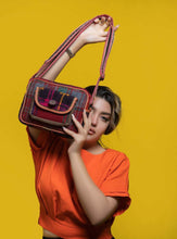 Load image into Gallery viewer, Kardashii Fabulous Suzani Unique Persian Carpet Hand-Woven Everyday Bag Comfortable Roomy Feminine Casual-Chic Kardashian Kim Kylie
